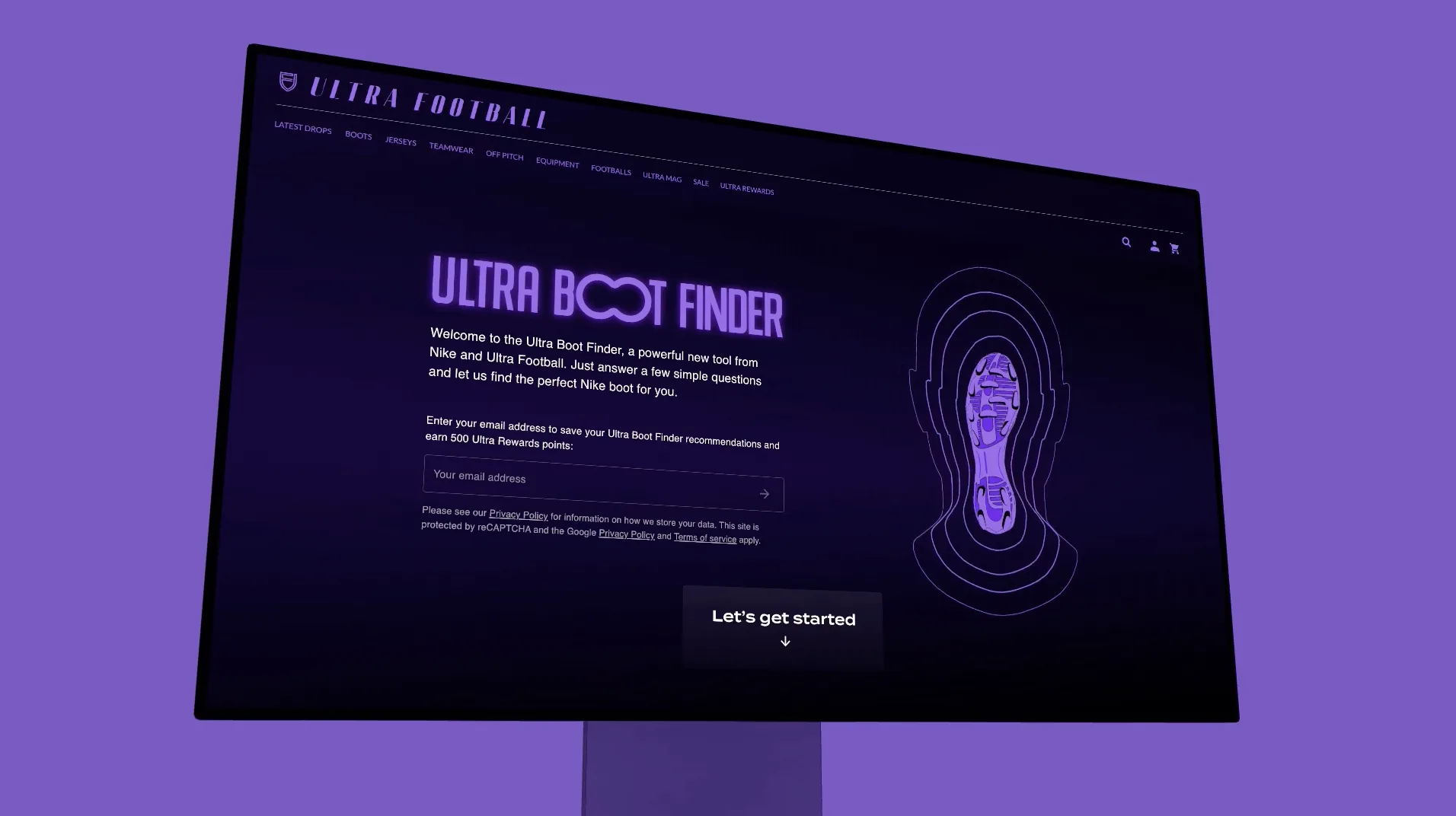 Nike Boot finder